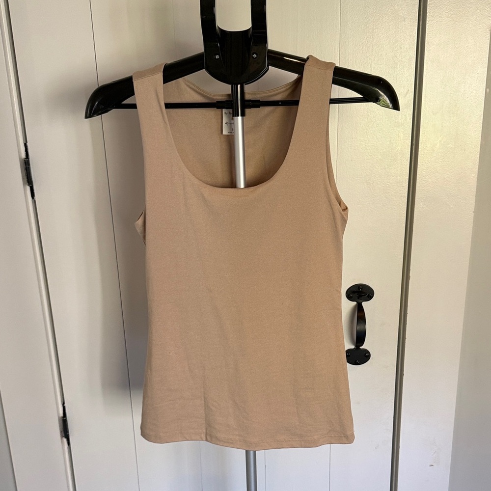 By Together Classic Tan Women's Tank Top Size S